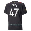 Camiseta de fútbol Manchester City Foden 47 Segunda Equipación 2022-23 - Hombre